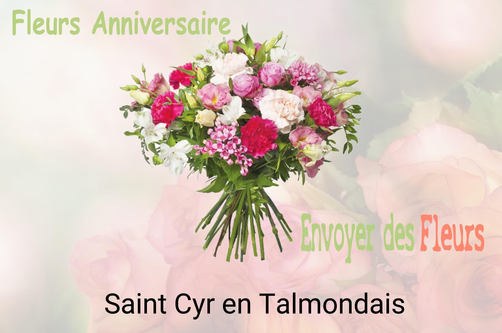 Bouquet de fleurs d’anniversaire livré à Saint-Cyr-en-Talmondais